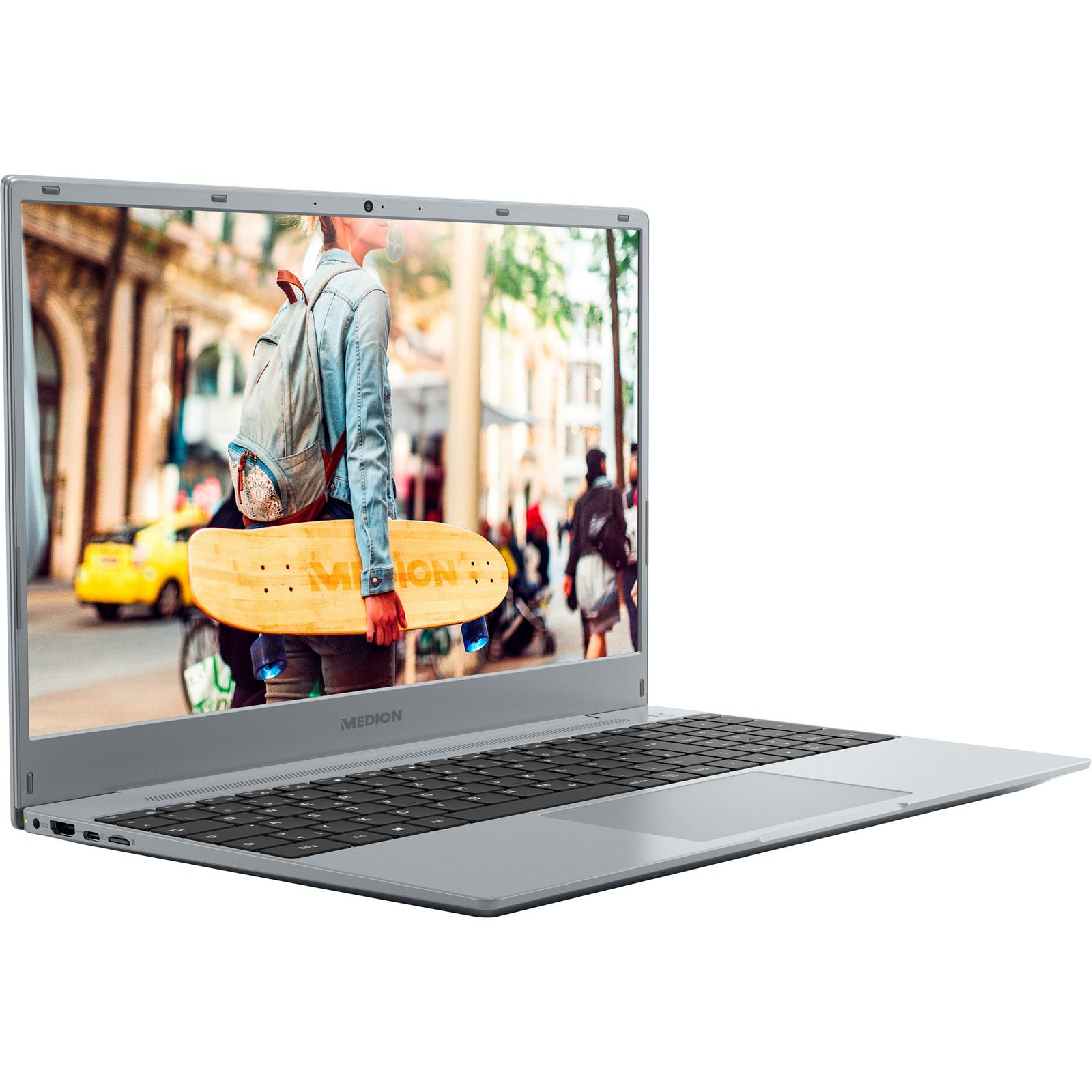 Ноутбук 15.6" Medion (Lenovo Group) E15301 AMD Ryzen 5 3500U RAM 8 ГБ SSD 256 ГБ Radeon Vega 8 Graphics Метал, фото №2