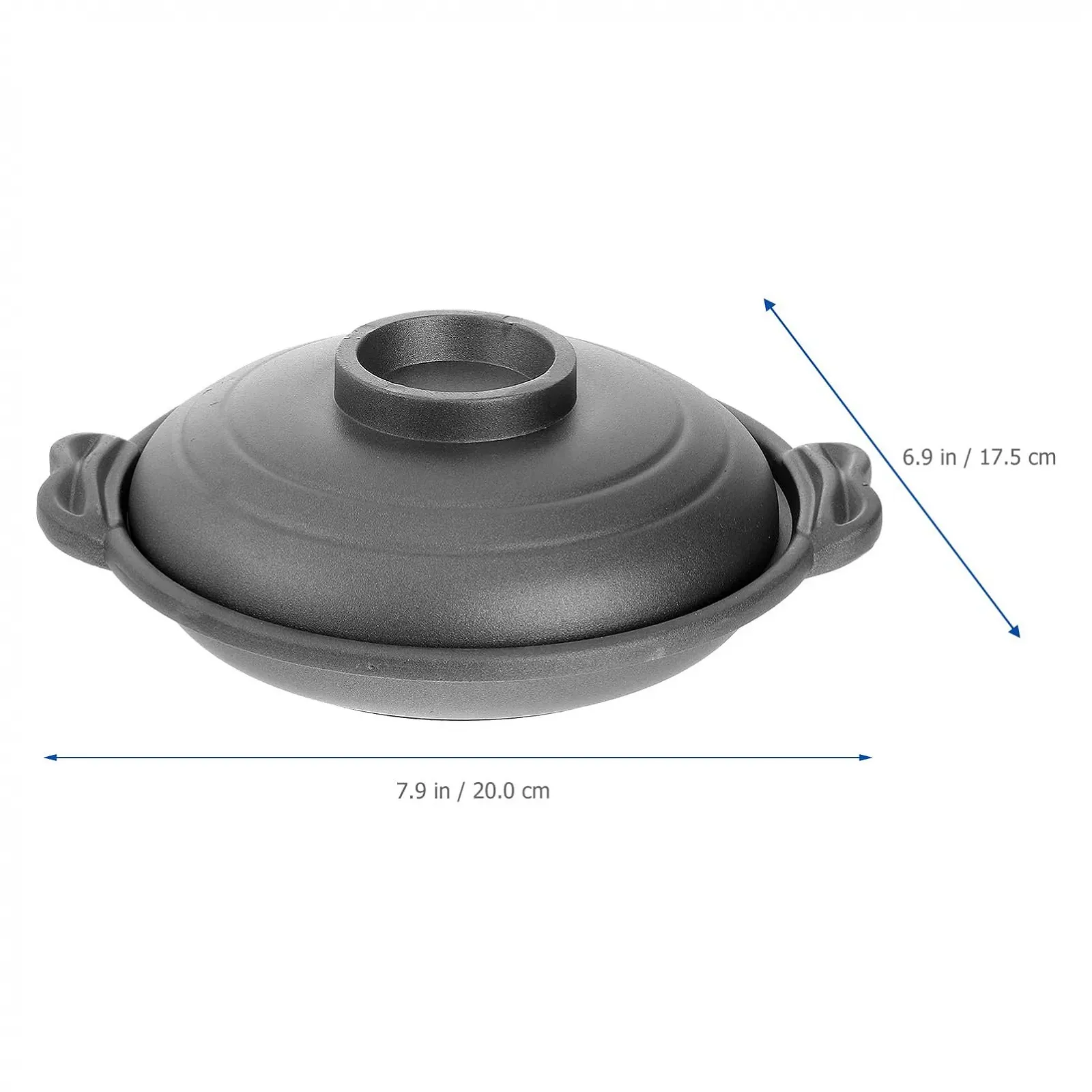 Кастрюля для супа Mobestech керамическая термостойкая 1 шт, фото №5