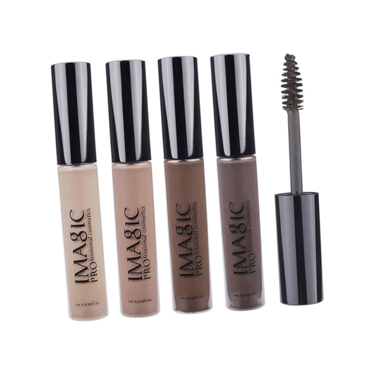 Щеточка DOITOOL для бровей 1 шт. с набором, водостойкая, фото №1