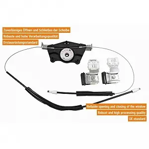 Склопідйомник VAICO V10-2258 Original VAICO Quality для SEAT SKODA VW VAG synthetic.ua - Фото 1