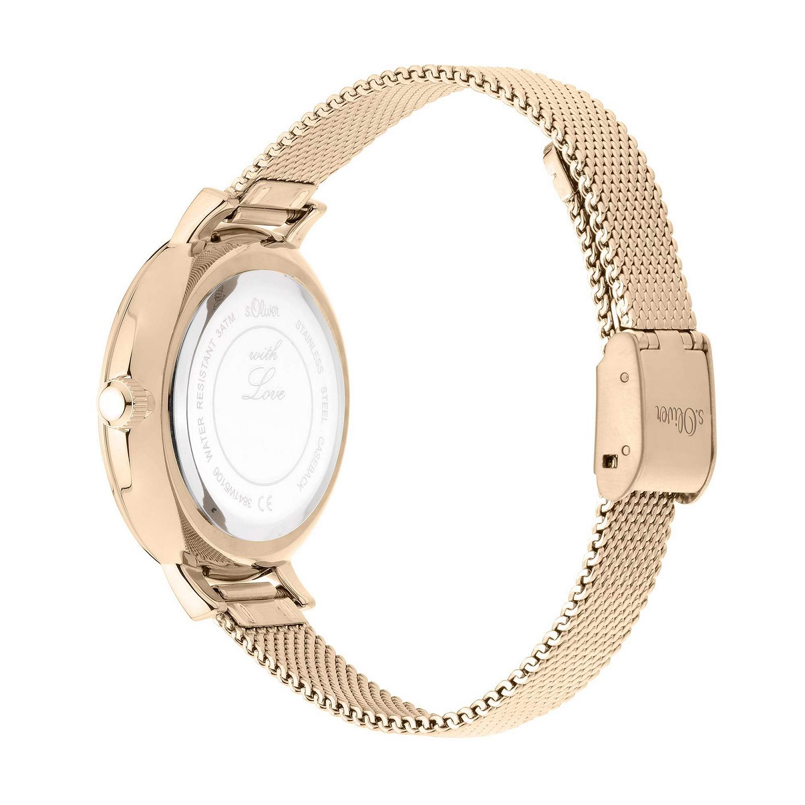 s.Oliver Женские аналоговые кварцевые наручные часы, фото №3