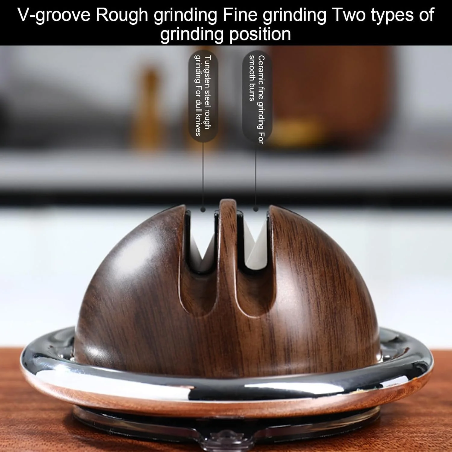 Точилка для ножів esmen з присоскою професійна двостороння компактна, фото №6 Точилка для ножів esmen з присоскою професійна двостороння компактна, фото №6