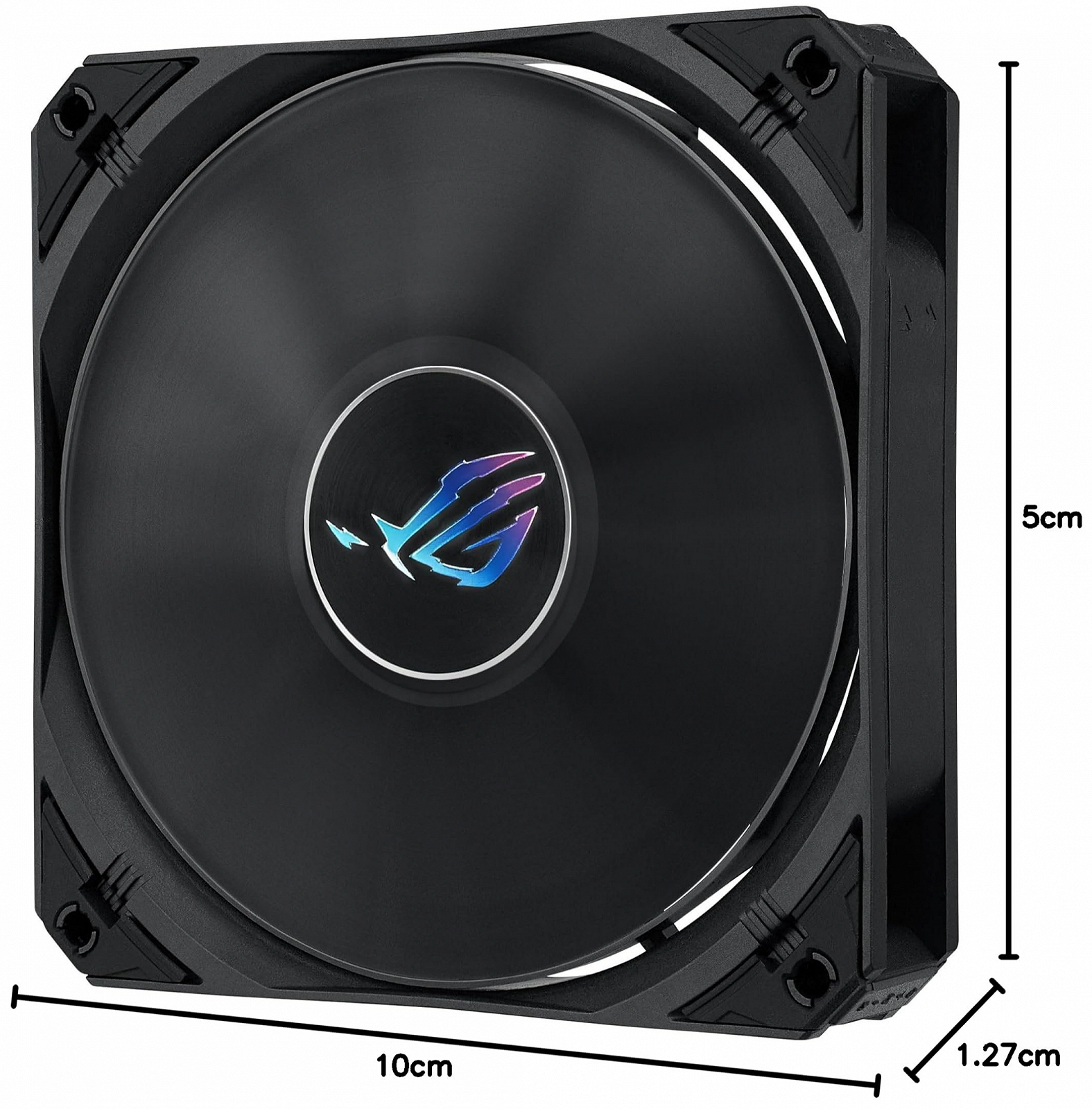 Система жидкостного охлаждения ASUS ROG Strix LC III 360 ARGB / 360mm / 800-2200 RPM / Intel / AMD / Black, фото №9