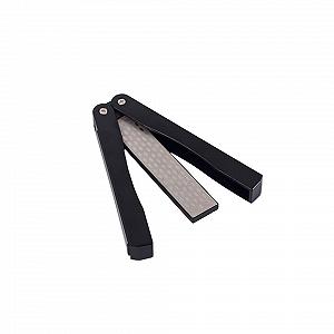 Точилка для ножей Pocket Sharpener складная карманная абразивная synthetic.ua - Фото 1