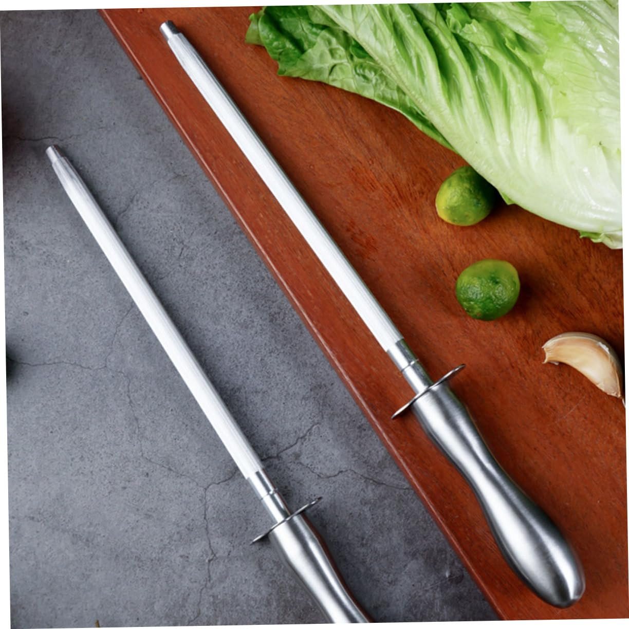 Мусат для кухонных ножей Ciieeo из углеродистой стали с эргономичной ручкой, фото №5 Мусат для кухонных ножей Ciieeo из углеродистой стали с эргономичной ручкой, фото №5