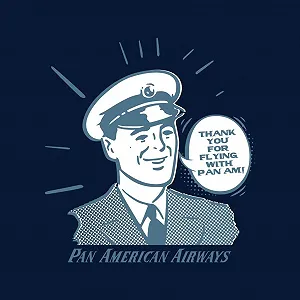 Дитяча куртка-бомбер All+Every Pan Am Thank You for Flying with Pan Am synthetic.ua - Фото 1