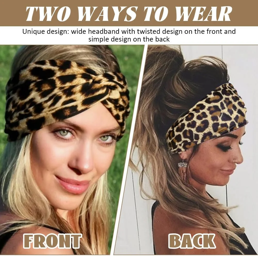 Набір пов'язок на голову 6 штук, фото №4