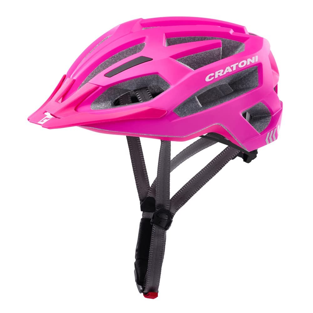 Велосипедний шолом MTB Cratoni C-Flash матовий рожевий, фото №1