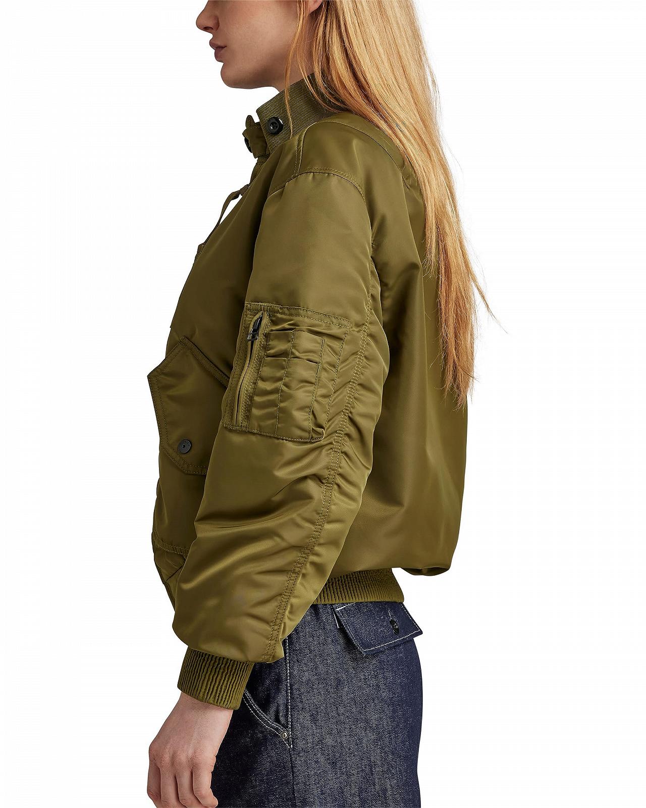 Бомбер G-STAR Damen Nylon Bomber Jacke, фото №3