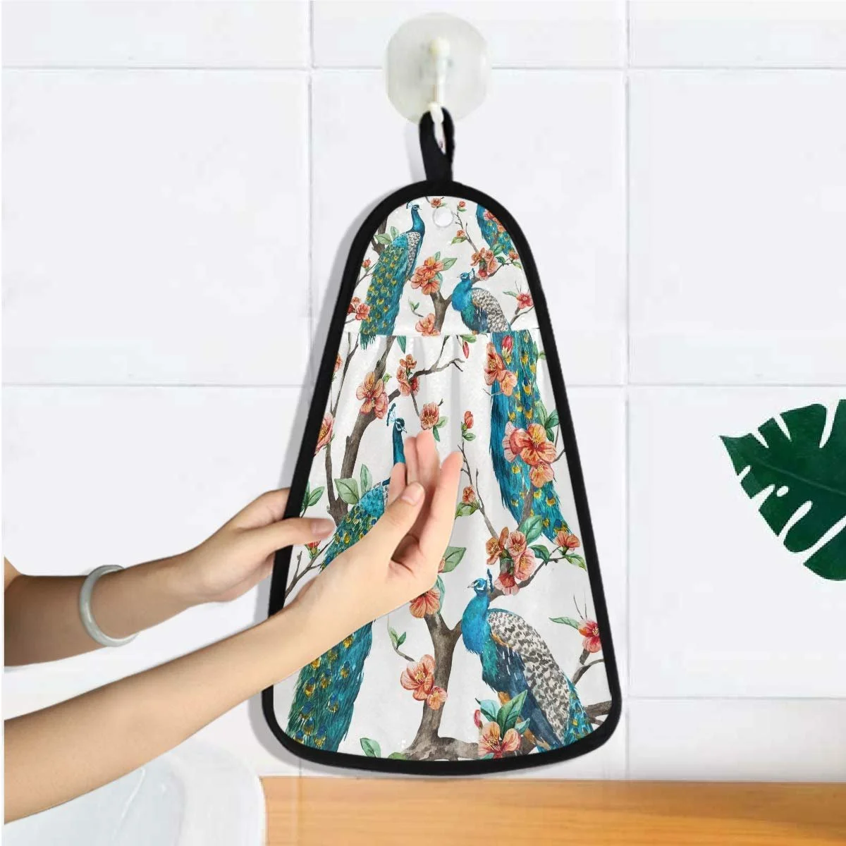 Рушник Tropical Animal Peacock Absorbent Quick Dry 42x31см, фото №5