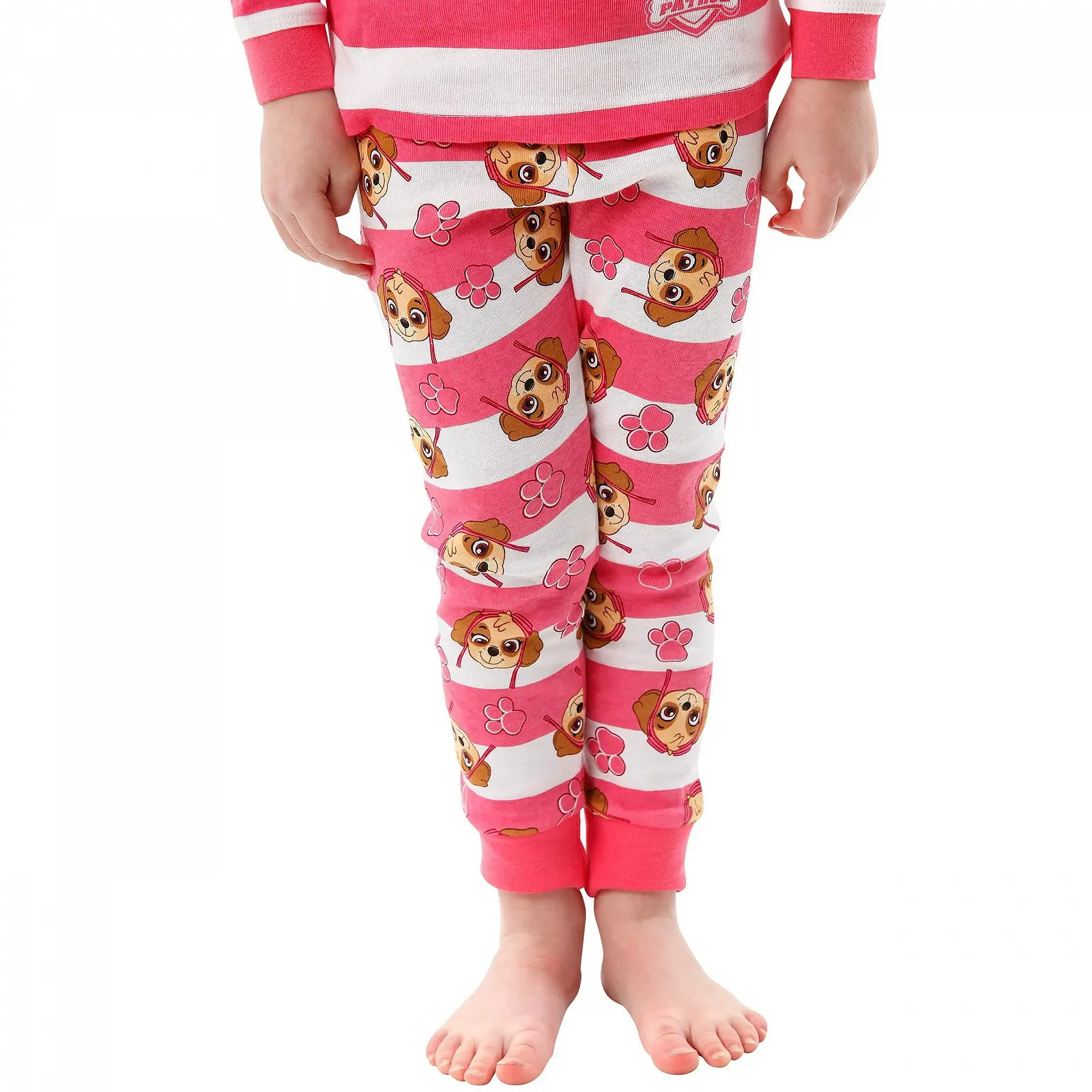 Пижама PAW PATROL для девочек Slim Fit Skye в полоску, фото №5 Пижама PAW PATROL для девочек Slim Fit Skye в полоску, фото №5