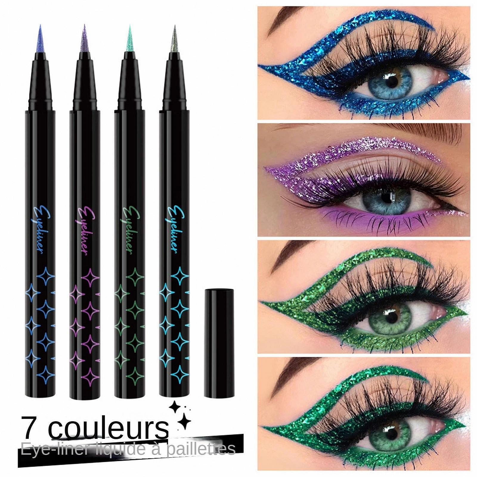 Набір для фарбування очей Glitzer-Eyeliner зі стразами, фото №3