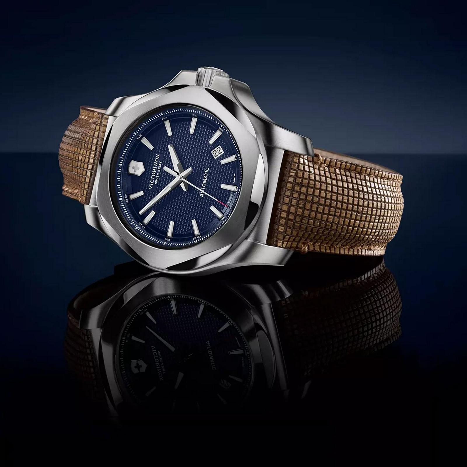 Годинник Victorinox I.N.O.X. Herren Mechanisch Wasserdicht 200m Ø43mm Браслет 21mm, фото №2