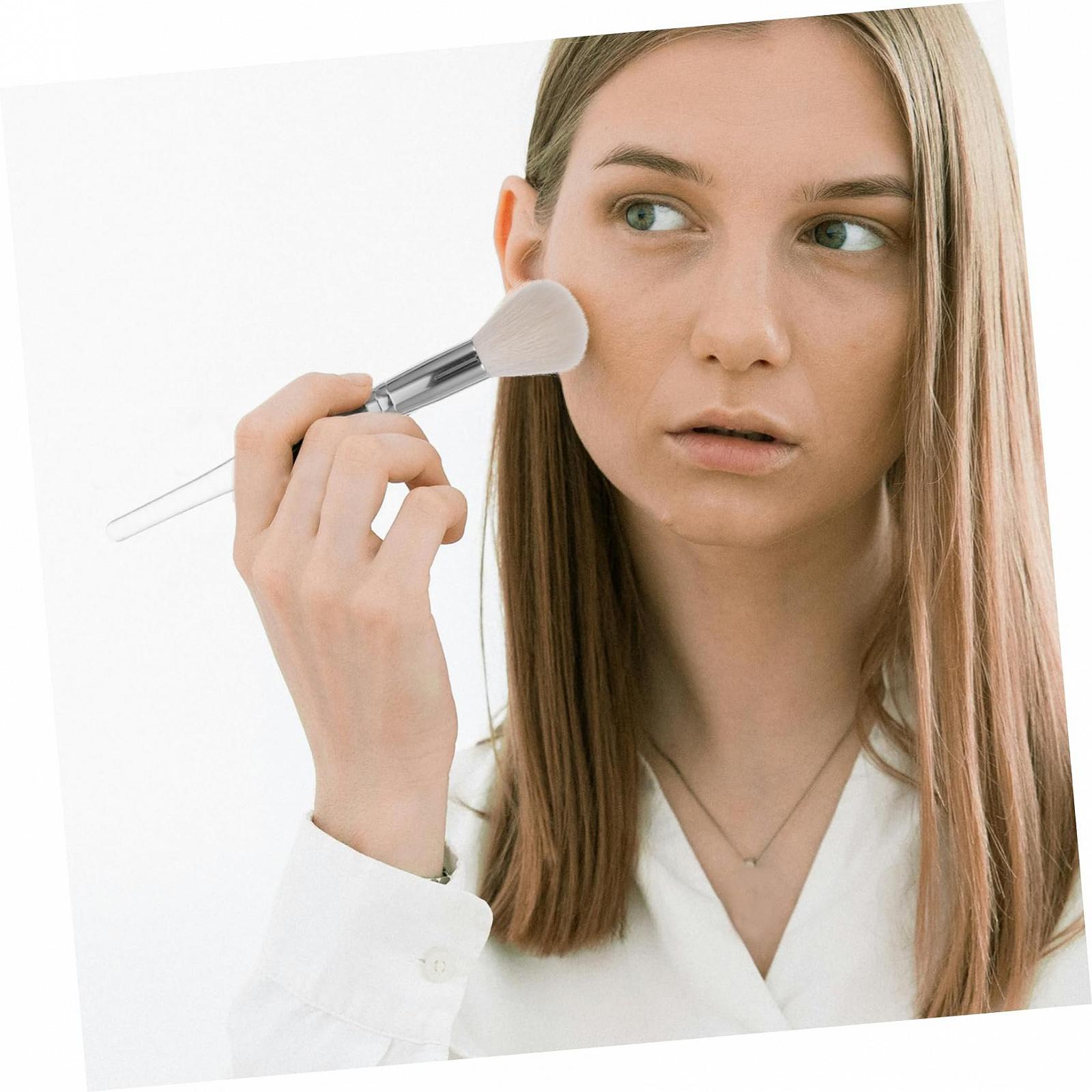 Кисті Angoily Make-up-Pinsel Вовна Косметика Маленька пудрова косметична рум'яна для обличчя, фото №3