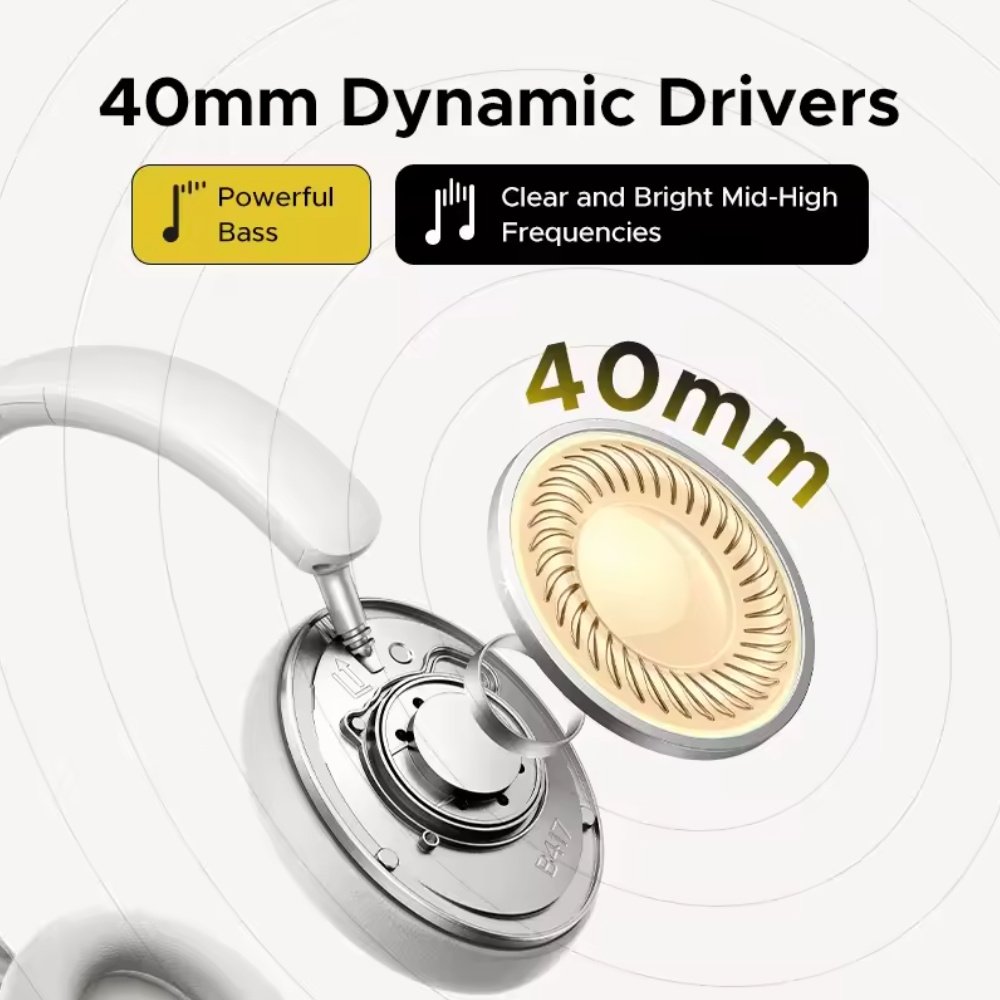 Навушники UGREEN Studio Max2 3xNoice Isolation -35dB BT5.4 80год Multipoint Black, фото №4 Навушники UGREEN Studio Max2 3xNoice Isolation -35dB BT5.4 80год Multipoint Black, фото №4