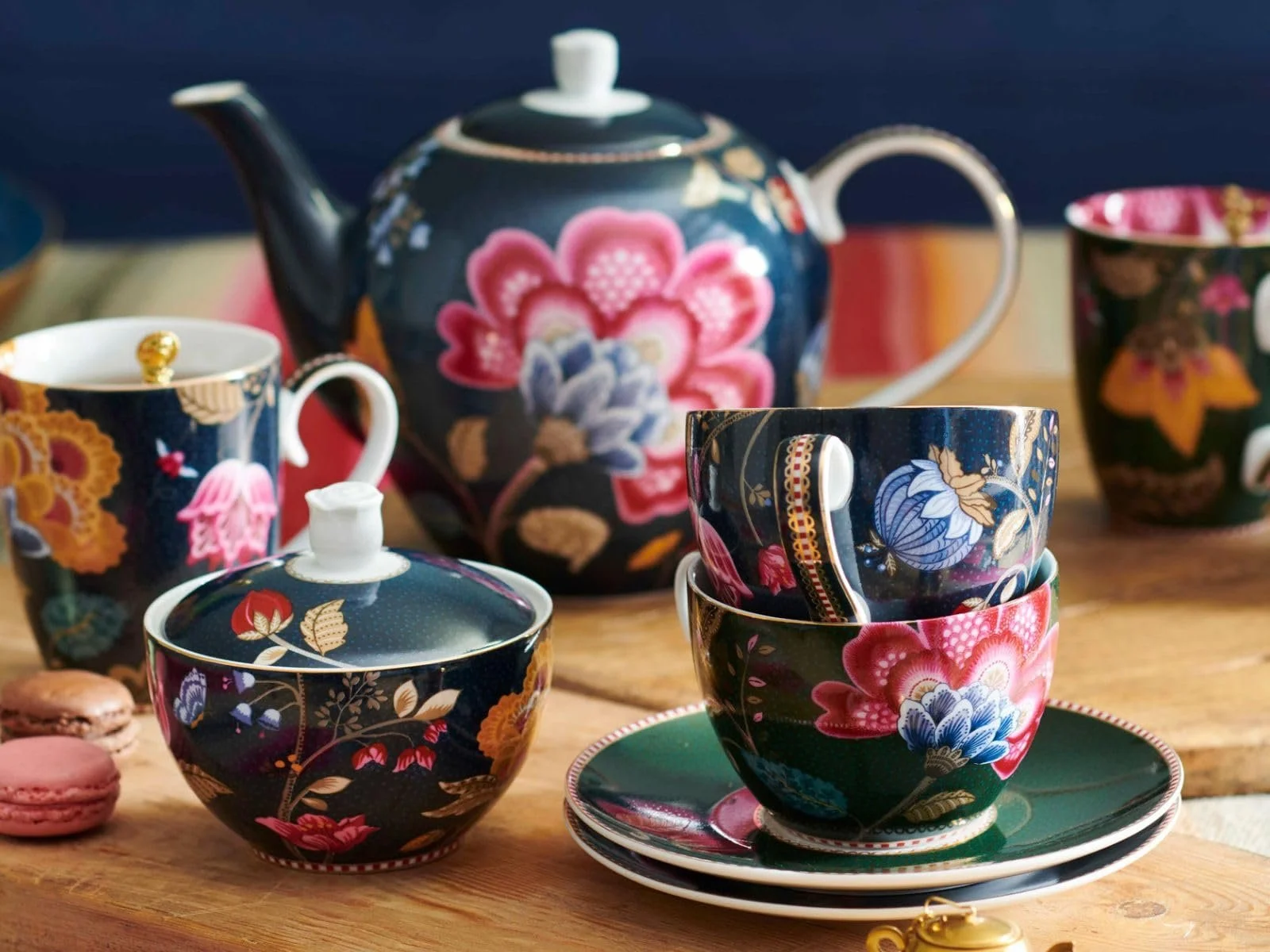 Миска Pip Studio Fantasy Denim Blue 15 см, фото №2