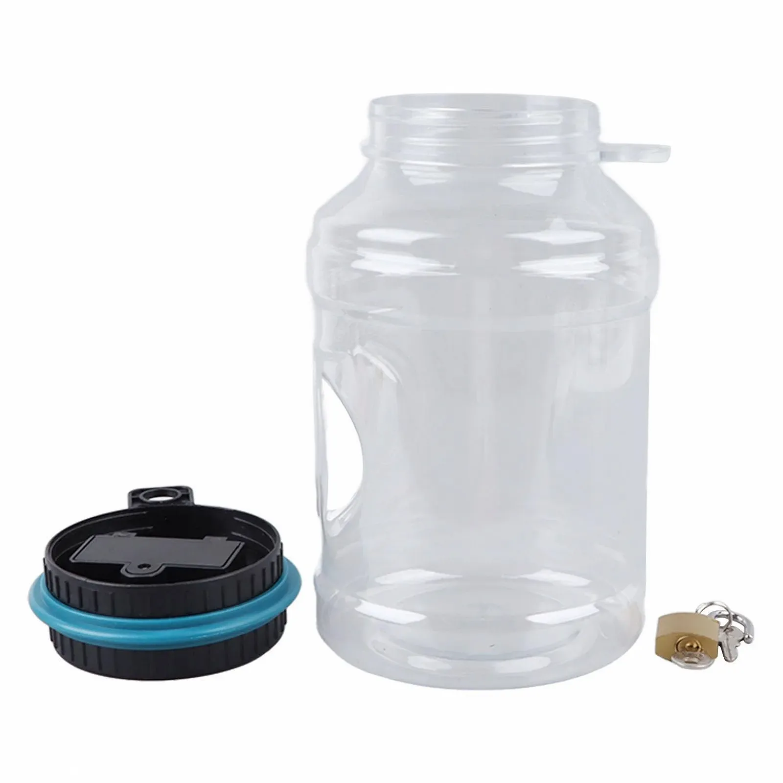 Копилка электронная с ЖК-дисплеем и замком для монет мексиканского песо, фото №1