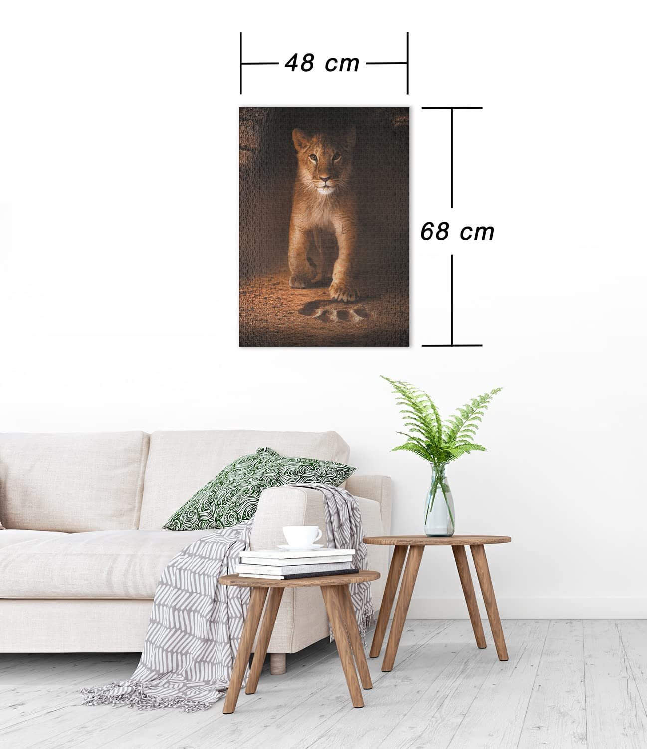 Пазл Ulmer Puzzleschmiede Classic Simba 1000 элементов, фото №3