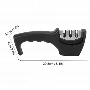 Точилка для ножів 3-ступенева багатофункціональна для ремонту та полірування лез synthetic.ua - Фото 1