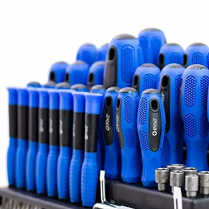 Набір викруток та біт Bituxx 100 одиниць PH T10-T30 H2-H6 Магнітні наконечники synthetic.ua - Фото 1