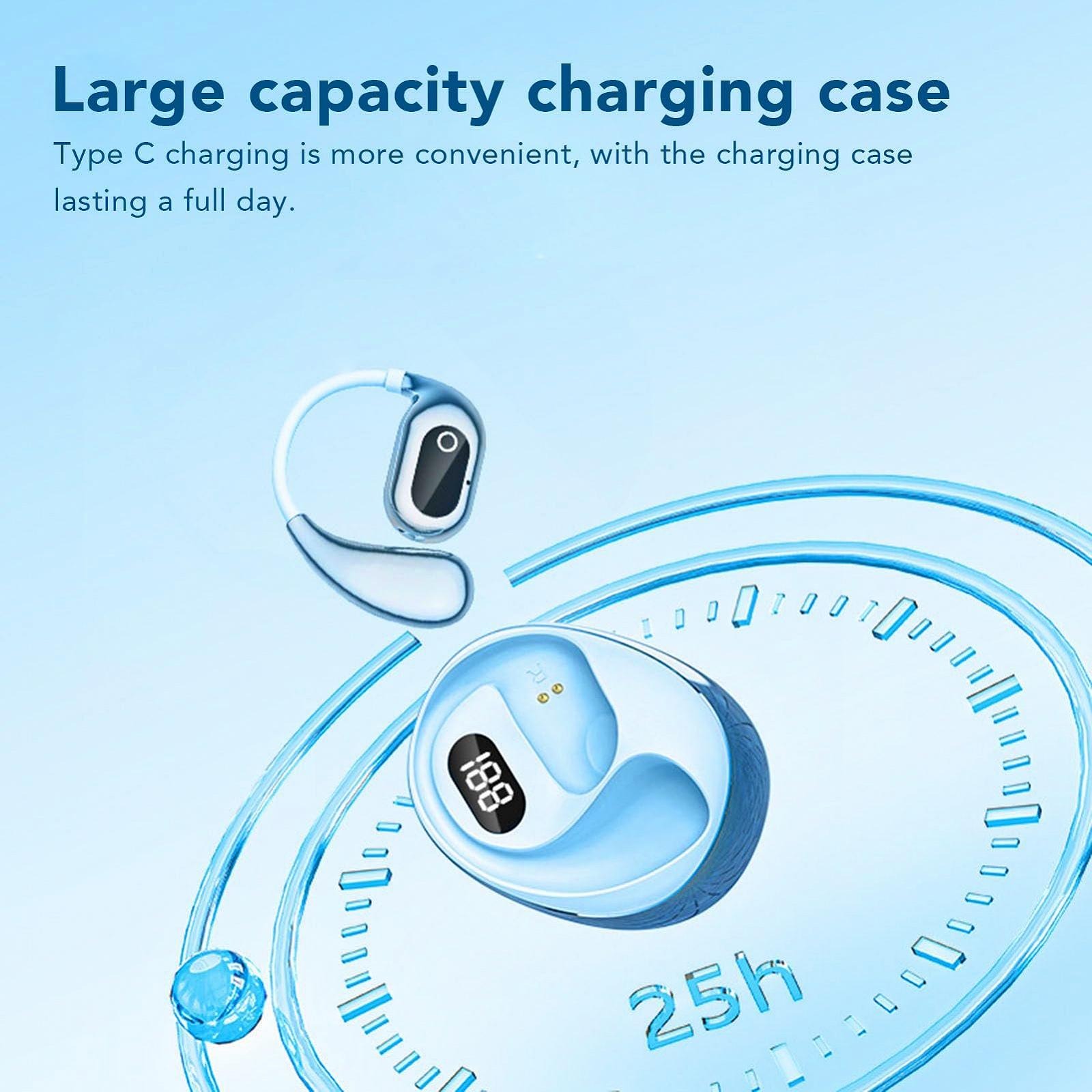 Навушники AI Voice Translator, для перекладу голосу AI з чохлом для зарядки, фото №6