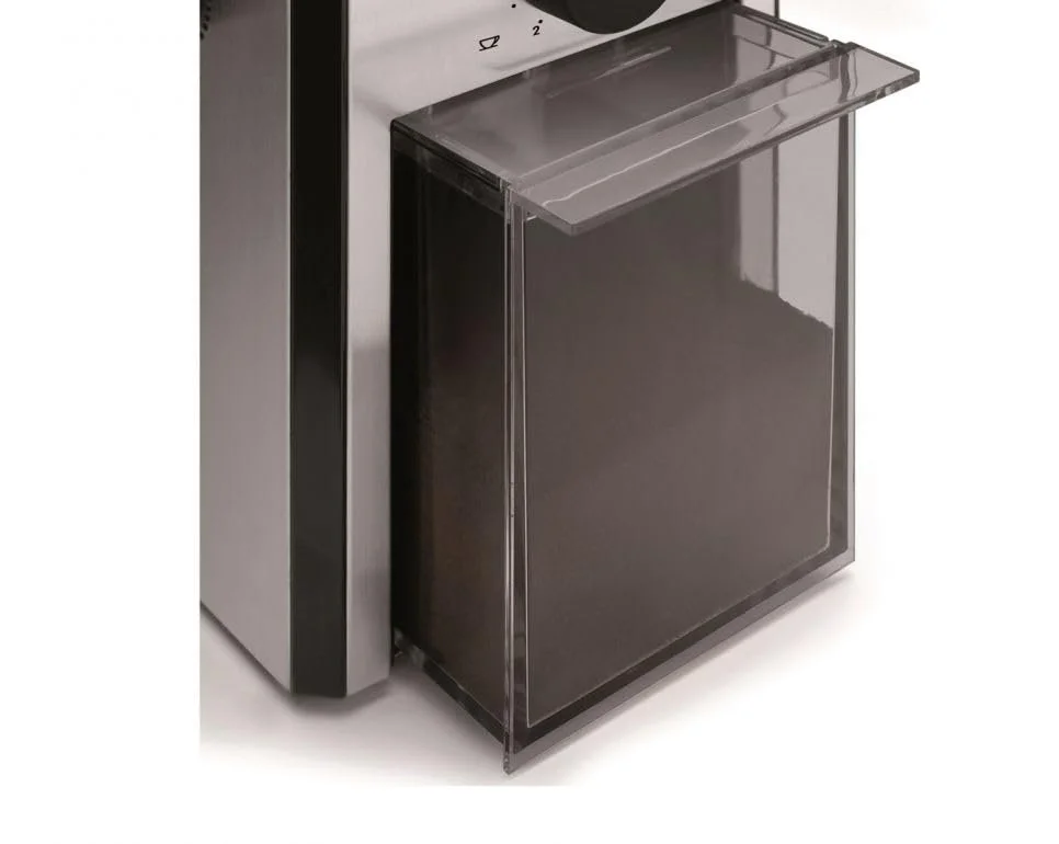 Кофемолка DeLonghi KG 79 Professional, пластиковый корпус, до 12 чашек, серебристый, фото №4