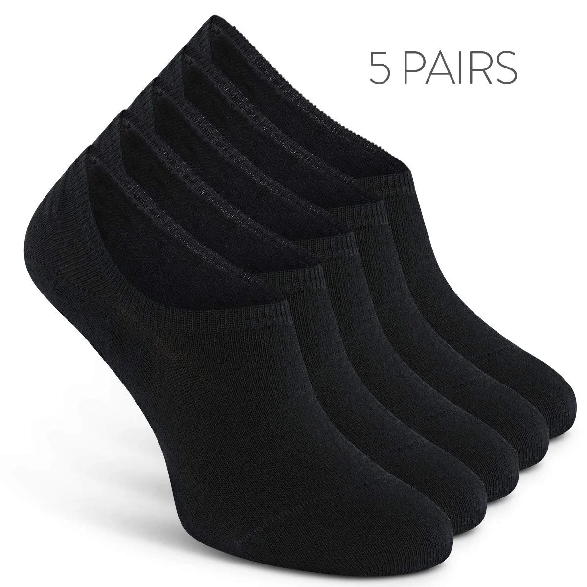 Жіночі шкарпетки (5 пар) Невидимі + Шкарпетки для тренувань з нековзною підошвою, фото №6