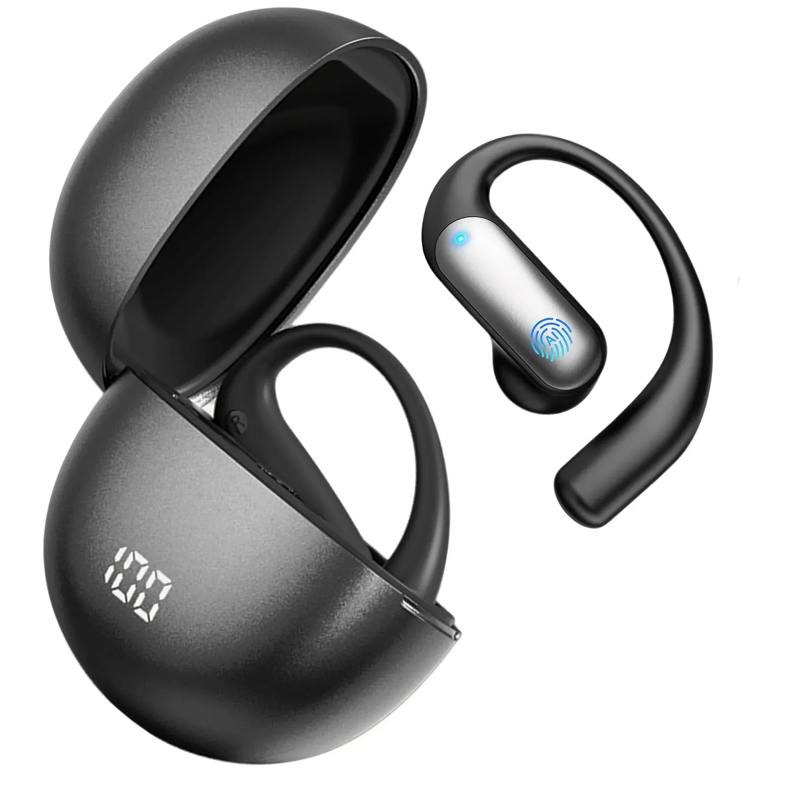 Наушники-переводчики Ki для перевода в реальном времени 3-в-1 Серый (Medium Grey), фото №1