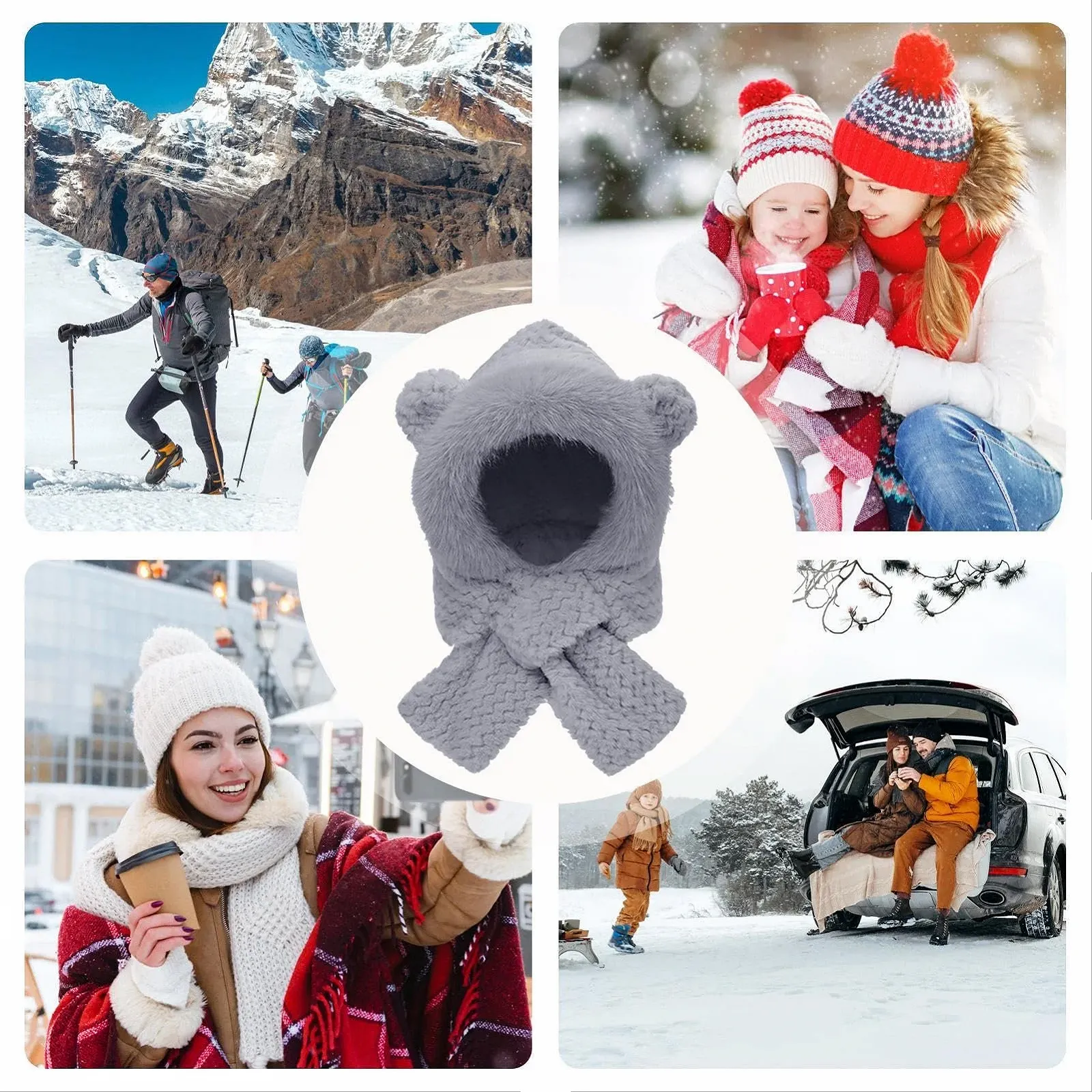 Шапка-вушанка Ведмедик, фото №3