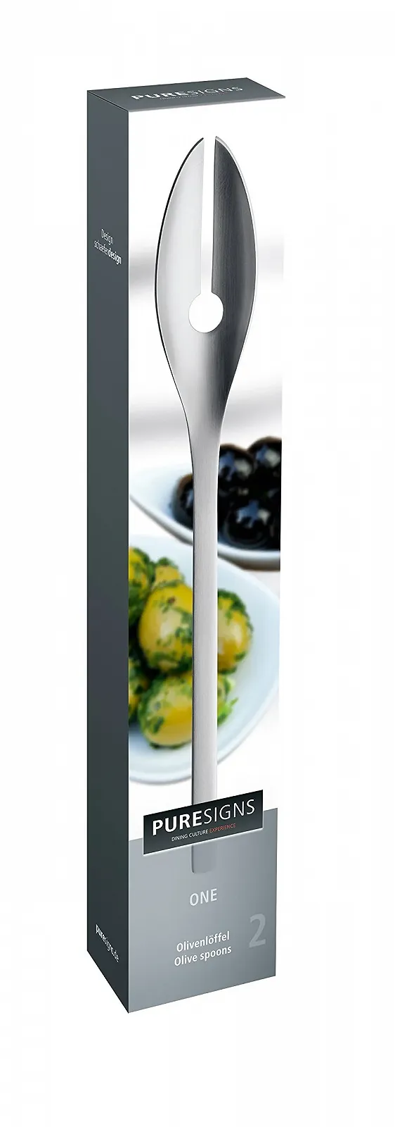 Ложка для оливок Puresigns Olive, набор 2 шт, 185 мм, фото №2