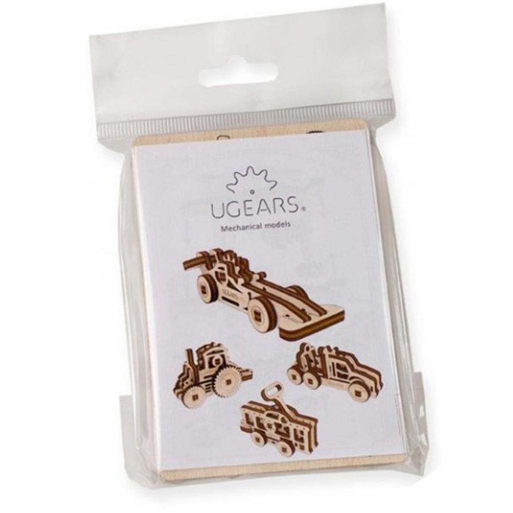 Конструктор Ugears Gears Фиджет Транспорт Набір 4 шт 70033, фото №3