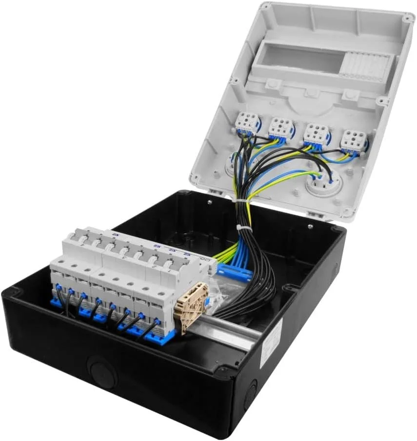 Распределительная коробка Doktorvolt TD-S 2x16A 4x230V Белый, фото №4