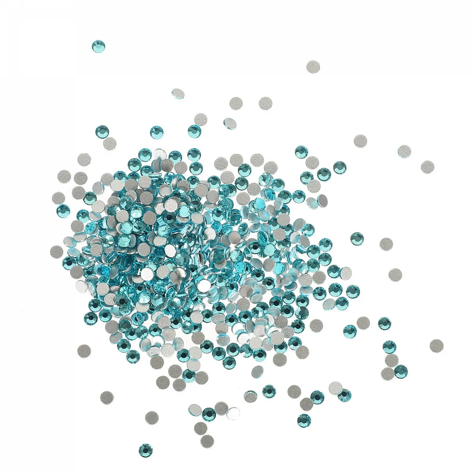 Украшения для ногтей FOMIYES Плоские бриллианты Стразы Набор блесток для маникюра, 2880 шт, фото №1