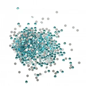 Украшения для ногтей FOMIYES Плоские бриллианты Стразы Набор блесток для маникюра, 2880 шт - Фото 1