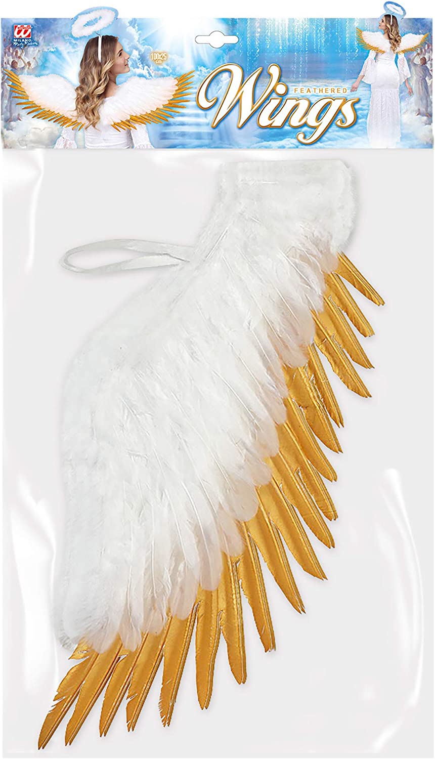 Крылья Widmann Srl Wings Feather White and Gold 100x25 см (WDM01198), фото №3