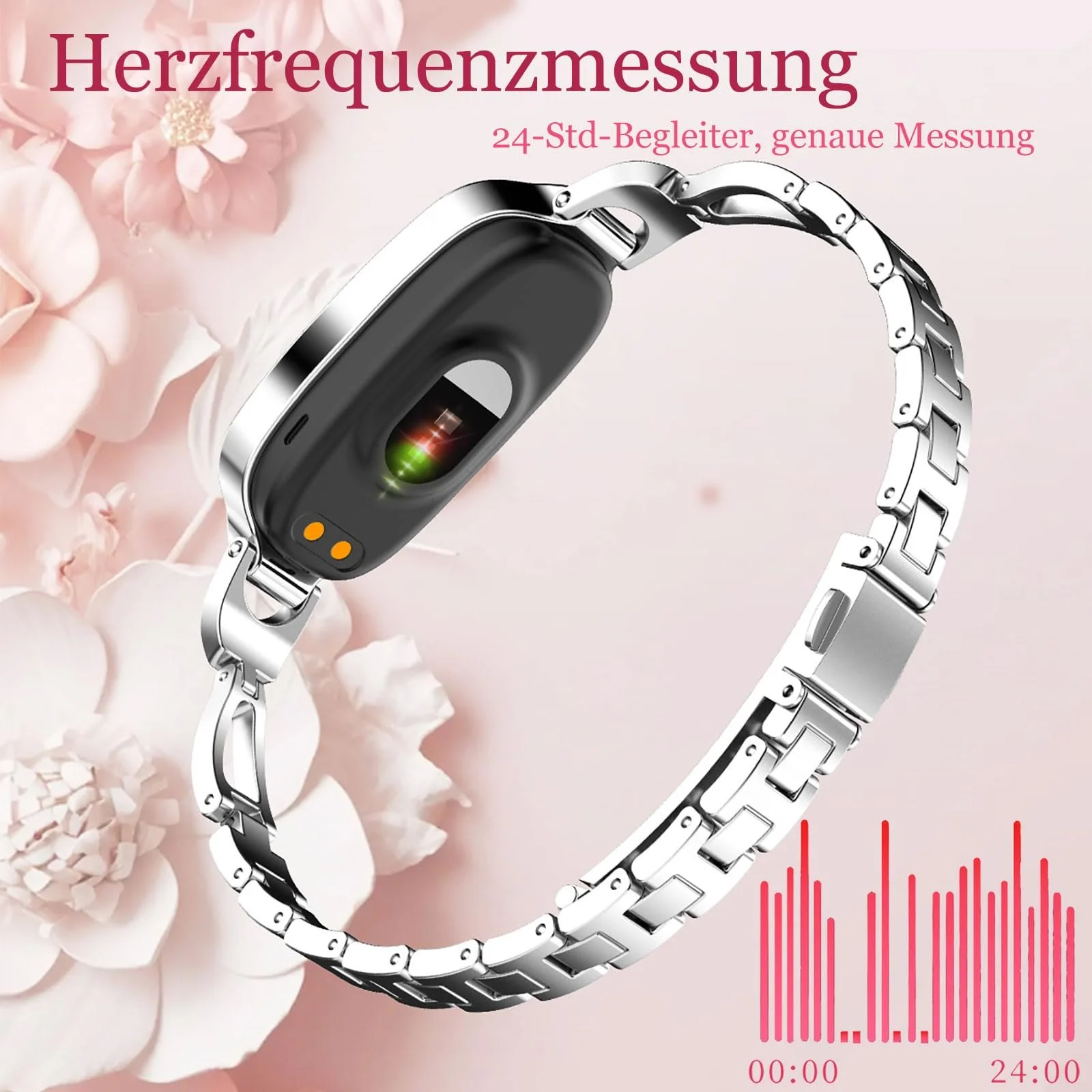 Смарт-часы Женские Серебряные, фото №7