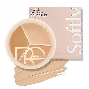 Палетка консилерів 3-Colour Водостійкий Стійкий Легкий кремовий консилер з високим покриттям, - Фото 1