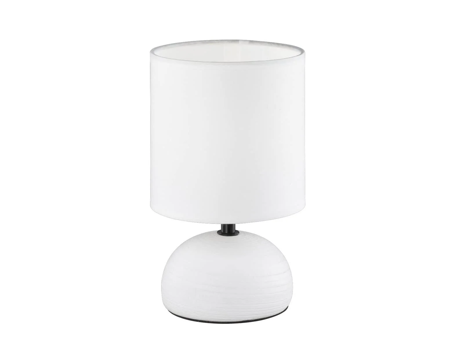 Настільна лампа Reality Leuchten R50351001 керамічна 14 x 14 x 23 см біла, фото №1