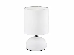 Настільна лампа Reality Leuchten R50351001 керамічна 14 x 14 x 23 см біла - Фото 1