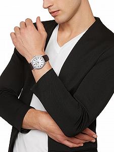 Часы Breil Classic Elegance Белый циферблат Кварцевый кожаный ремешок Коричневый EW0663 synthetic.ua - Фото 1