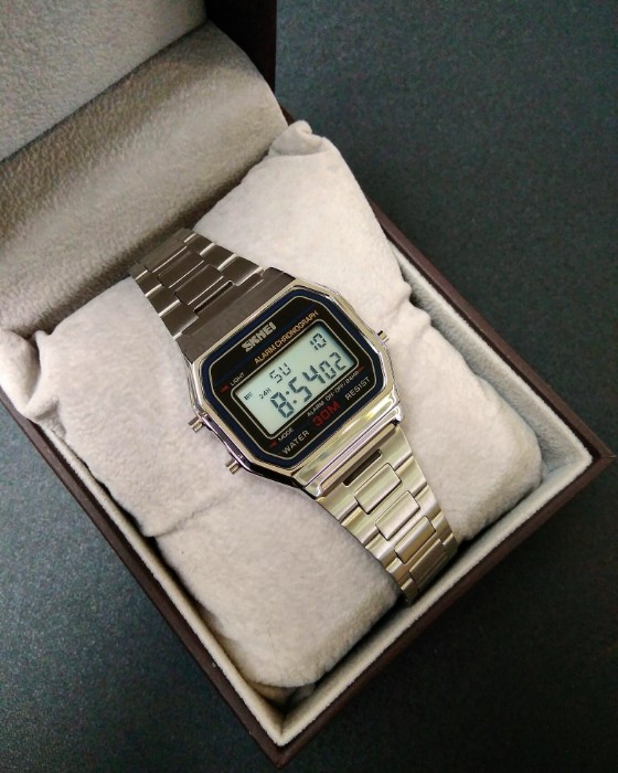 Годинник Skmei Popular 1123S Срібний, фото №5