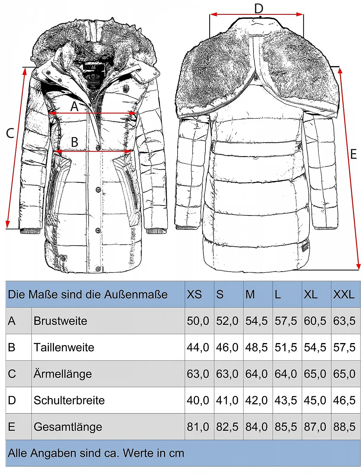 Жіноче стьобане зимове пальто Marikoo Парка з капюшоном, фото №9 Жіноче стьобане зимове пальто Marikoo Парка з капюшоном, фото №9
