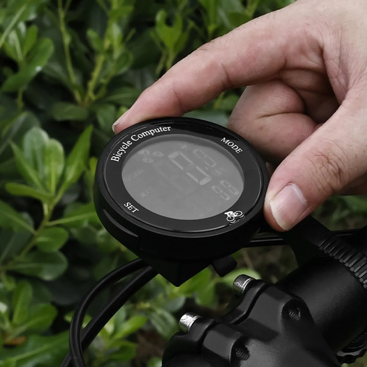 Одометр Велокомпьютер Waterproof Multifunction LCD Screen MTB Speedometer, фото №4