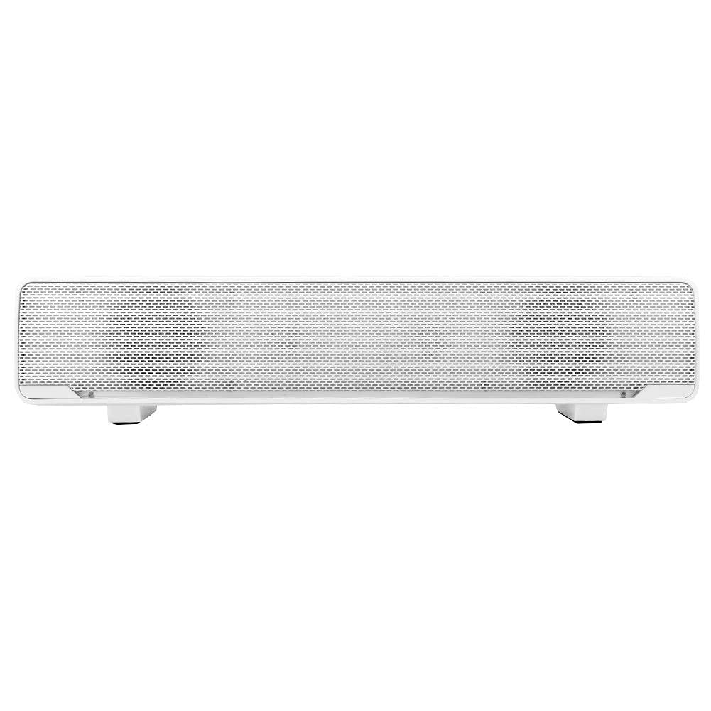 Звукова панель cigemay Portable 3D Stereo USB DSP Wired Bass Surround з аудіо роз'ємом 3.5 мм (Білий), фото №9