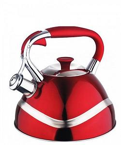 Чайник со свистком Edenberg EB-7010-Red 3 л красный - Фото 1