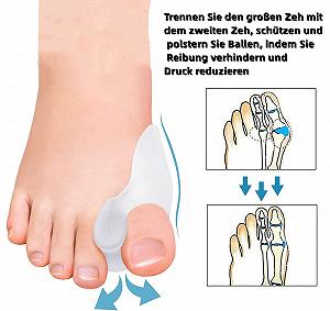 Подушечки для захисту кісточки великого пальця 8 шт. synthetic.ua - Фото 1