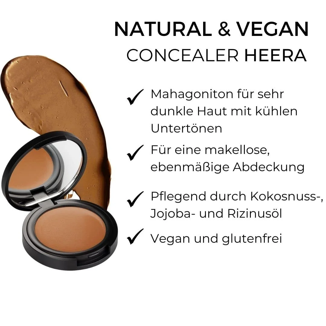Консилер NUI Cosmetics Natural Cream HEERA для дуже темних тонів шкіри з холодним підтоном, фото №2