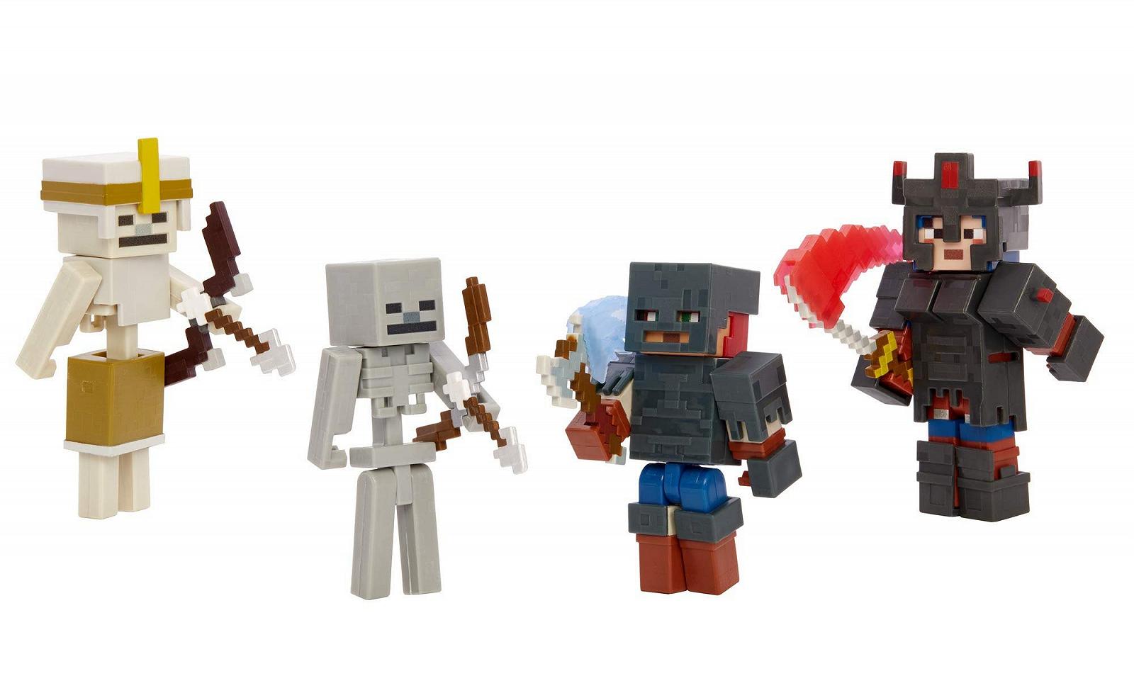 Фигурки Minecraft Dungeons Battle of The Fire Forge 4 подвижные фигурки, фото №7