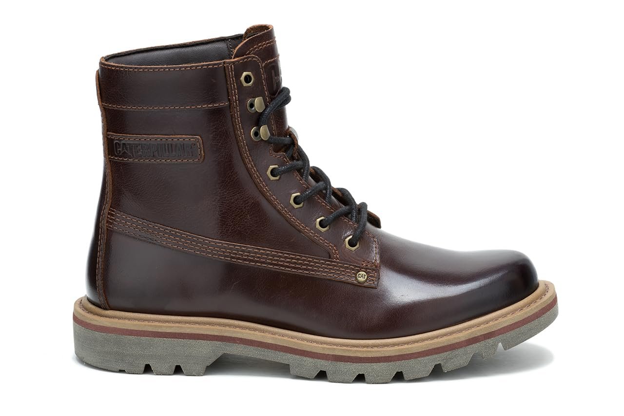 Ботинки Cat Footwear Caterpillar Colorado Grader Водонепроницаемые Коричневые Кожаные, фото №1