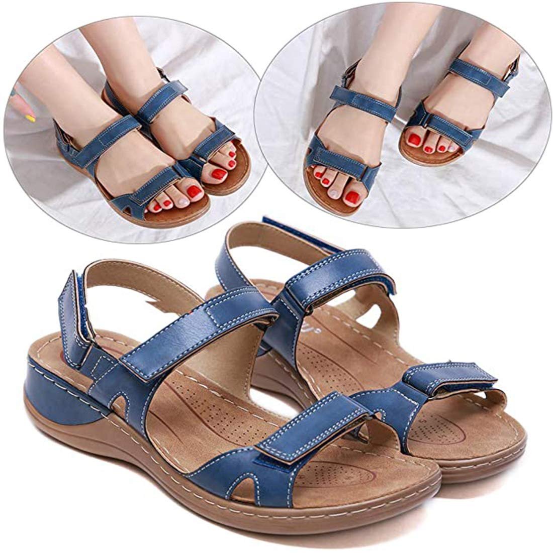 Босоножки CrEev Ортопедические Открытый Носок Премиум Дышащие Нескользкие, фото №5 Босоножки CrEev Ортопедические Открытый Носок Премиум Дышащие Нескользкие, фото №5